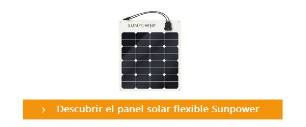 paneles solares flexibles de diferentes tamaños que pueden ser instalados en su camión